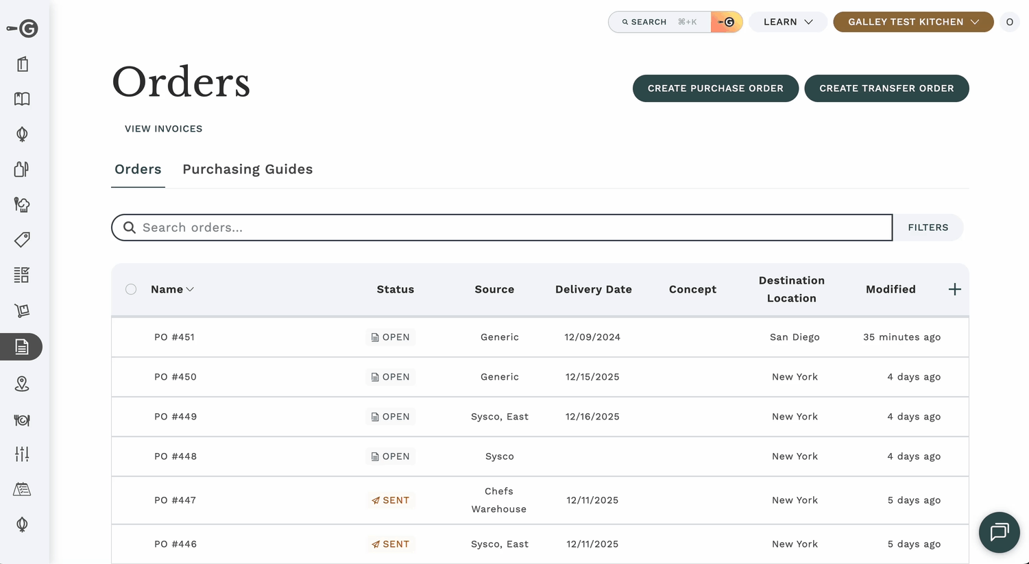 How to change PO Date Format