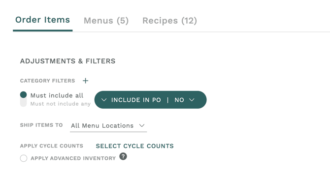 filteringIngredients