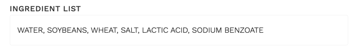 ingredientList