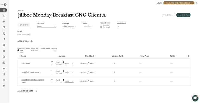 oneMeal