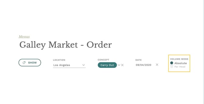 order