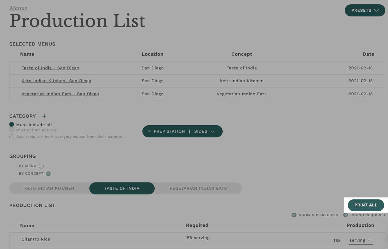 Production Management