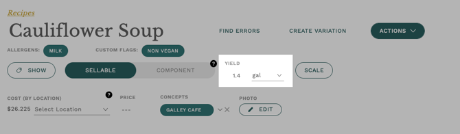 recipeYield